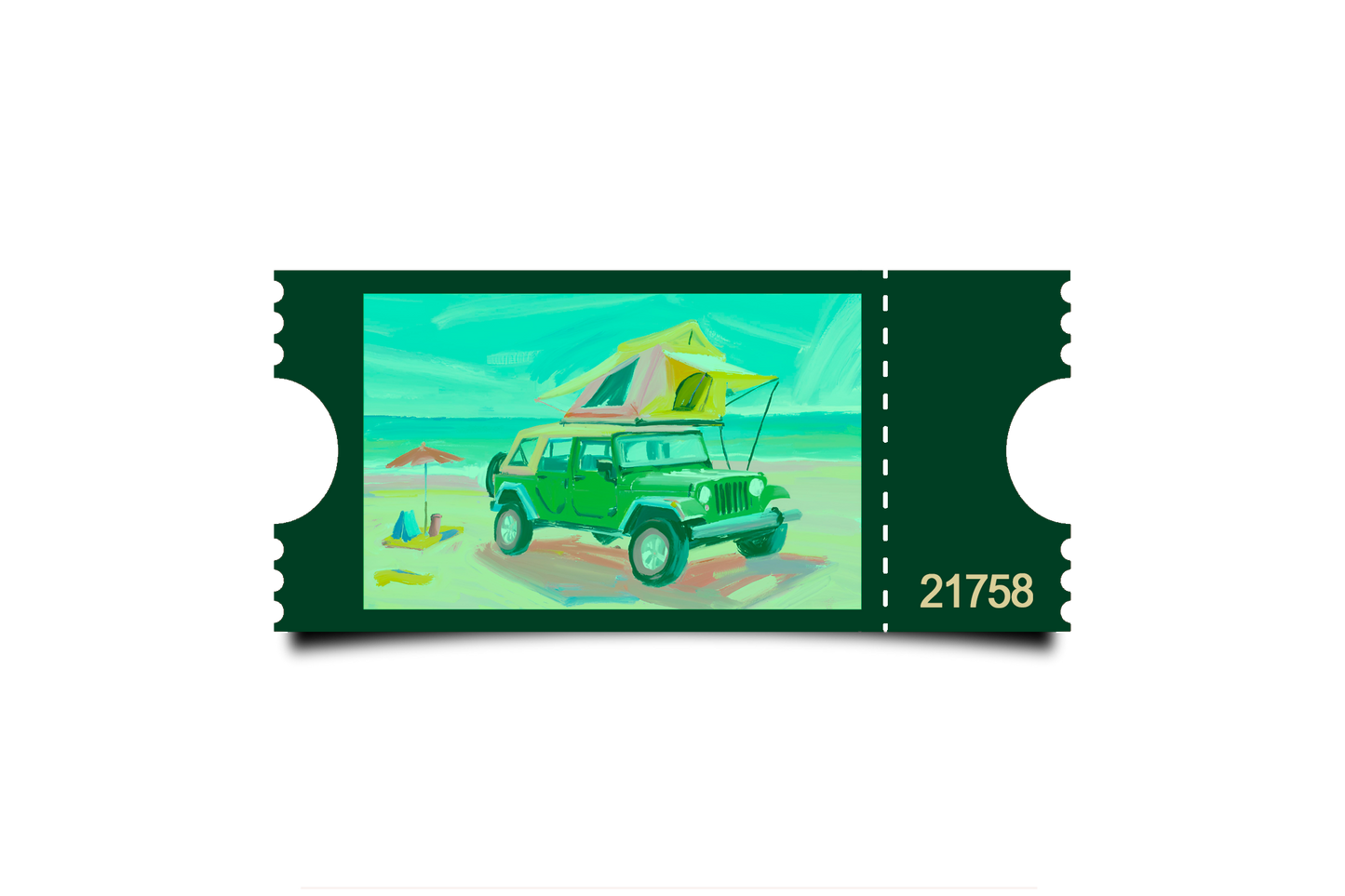 Boleto Ilustracion N 21758