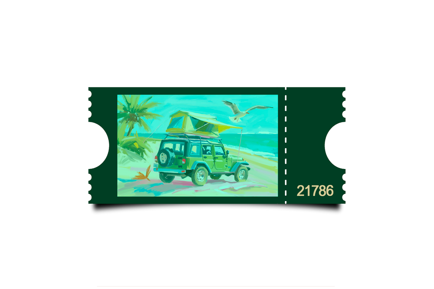 Boleto Ilustracion N 21786