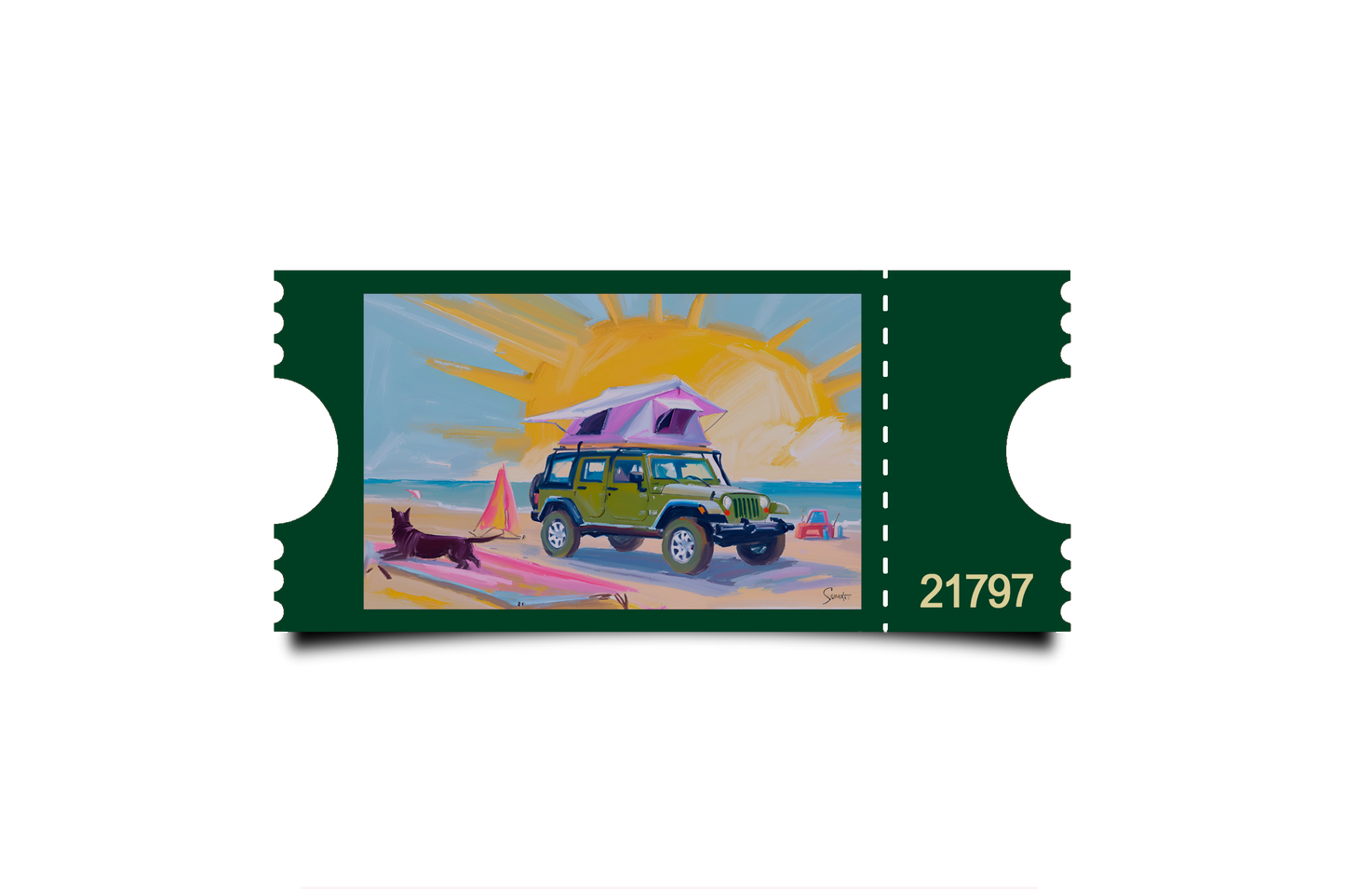 Boleto Ilustracion N 21797