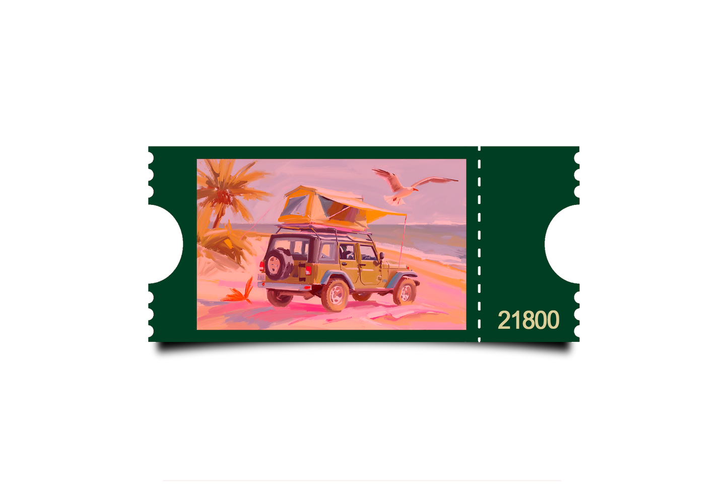 Boleto Ilustracion N 21800