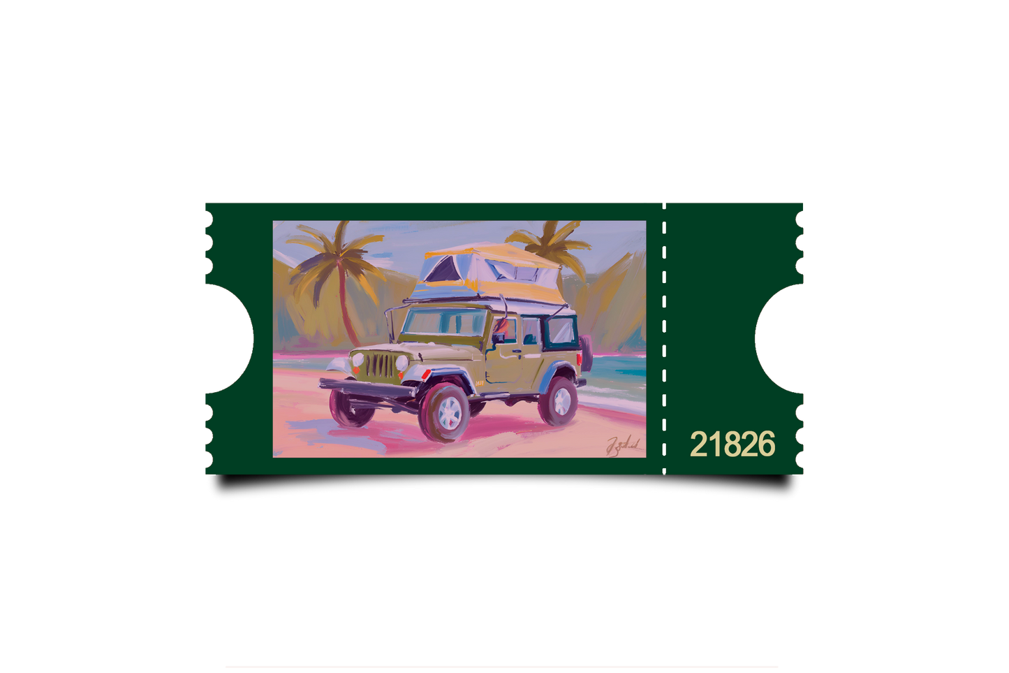 Boleto Ilustracion N 21826