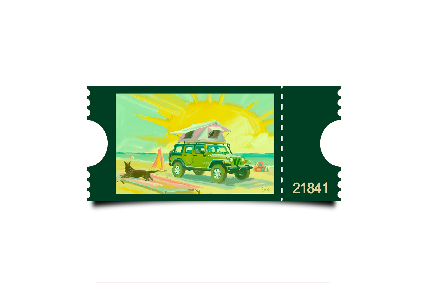 Boleto Ilustracion N 21841
