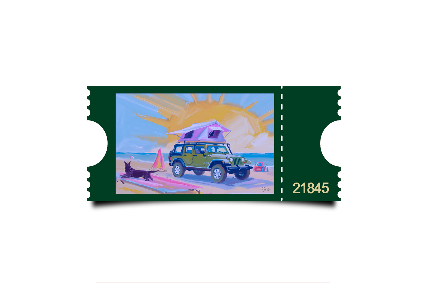 Boleto Ilustracion N 21845