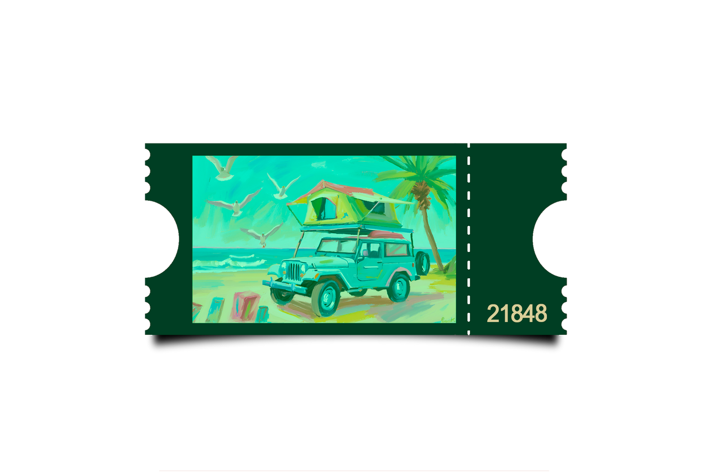 Boleto Ilustracion N 21848