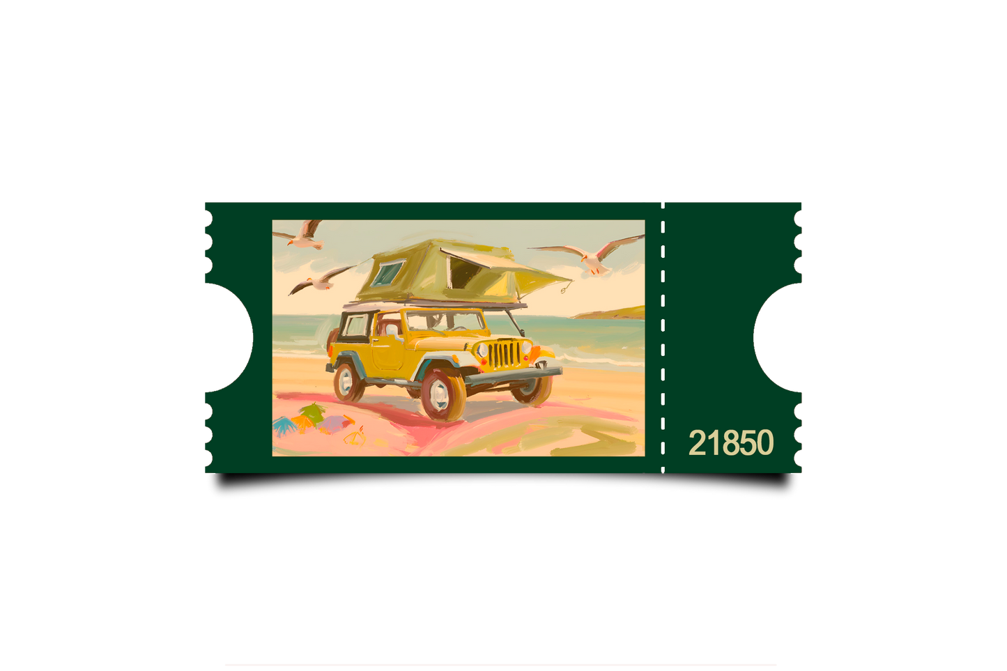 Boleto Ilustracion N 21850