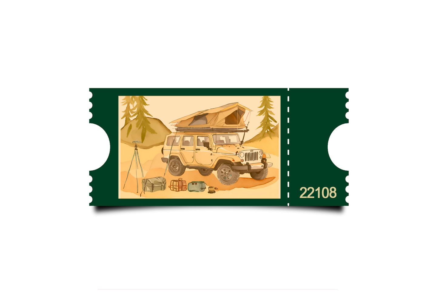 Boleto Ilustracion N 22108