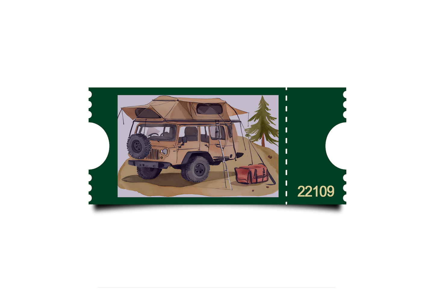 Boleto Ilustracion N 22109