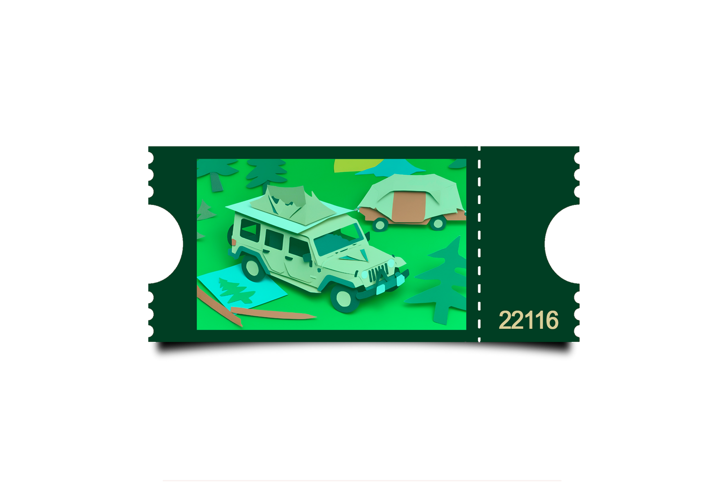 Boleto Ilustracion N 22116