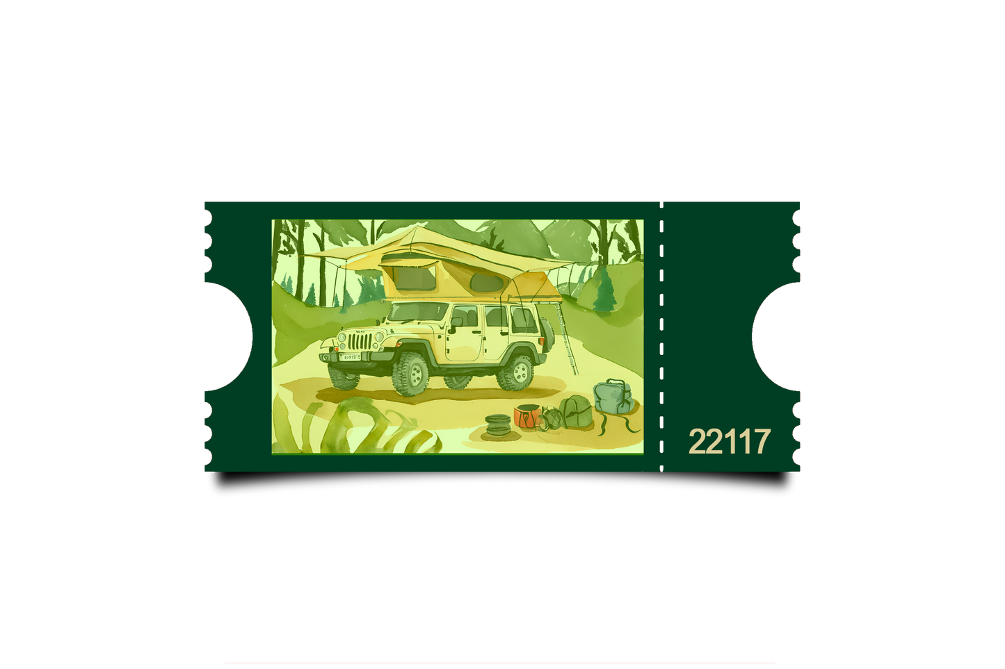 Boleto Ilustracion N 22117