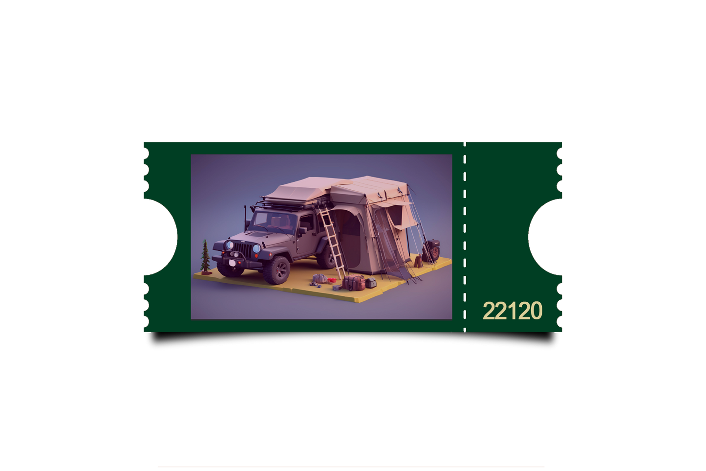 Boleto Ilustracion N 22120
