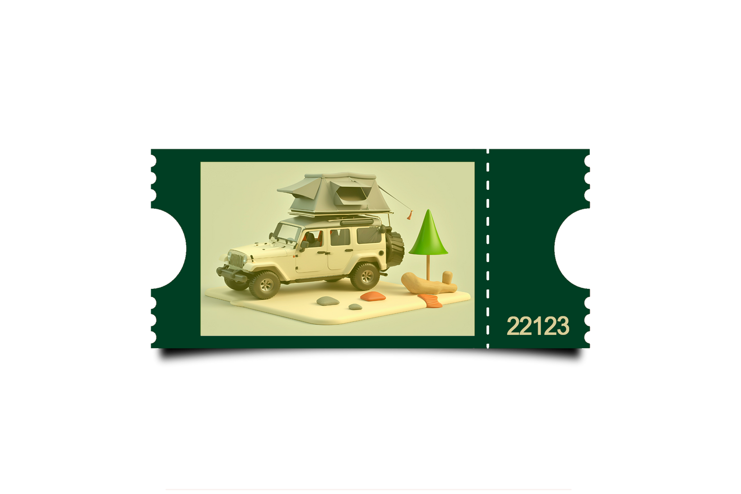 Boleto Ilustracion N 22123