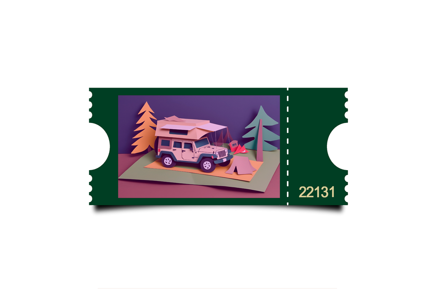 Boleto Ilustracion N 22131