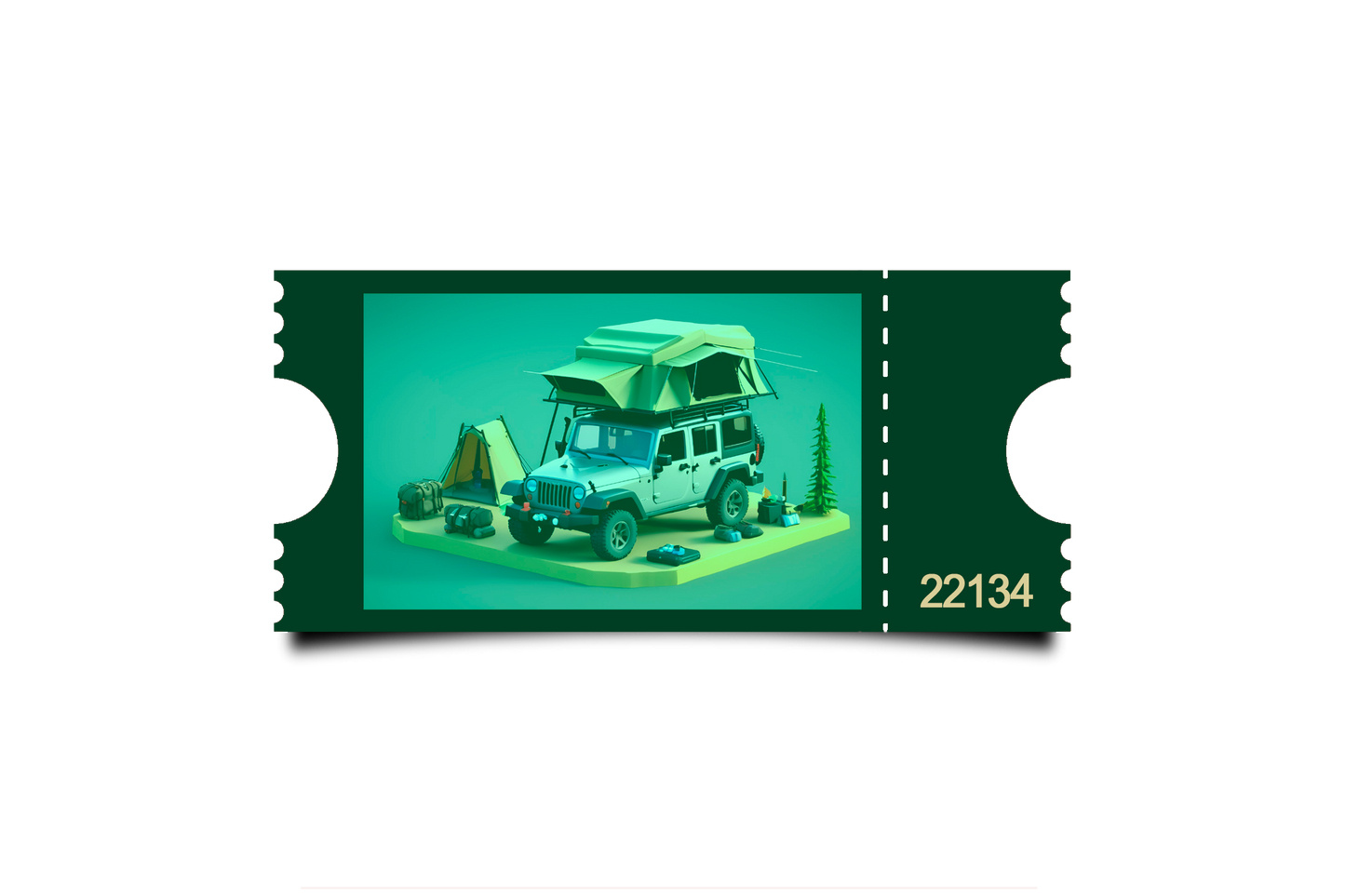 Boleto Ilustracion N 22134