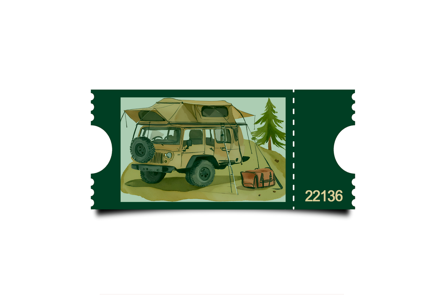 Boleto Ilustracion N 22136