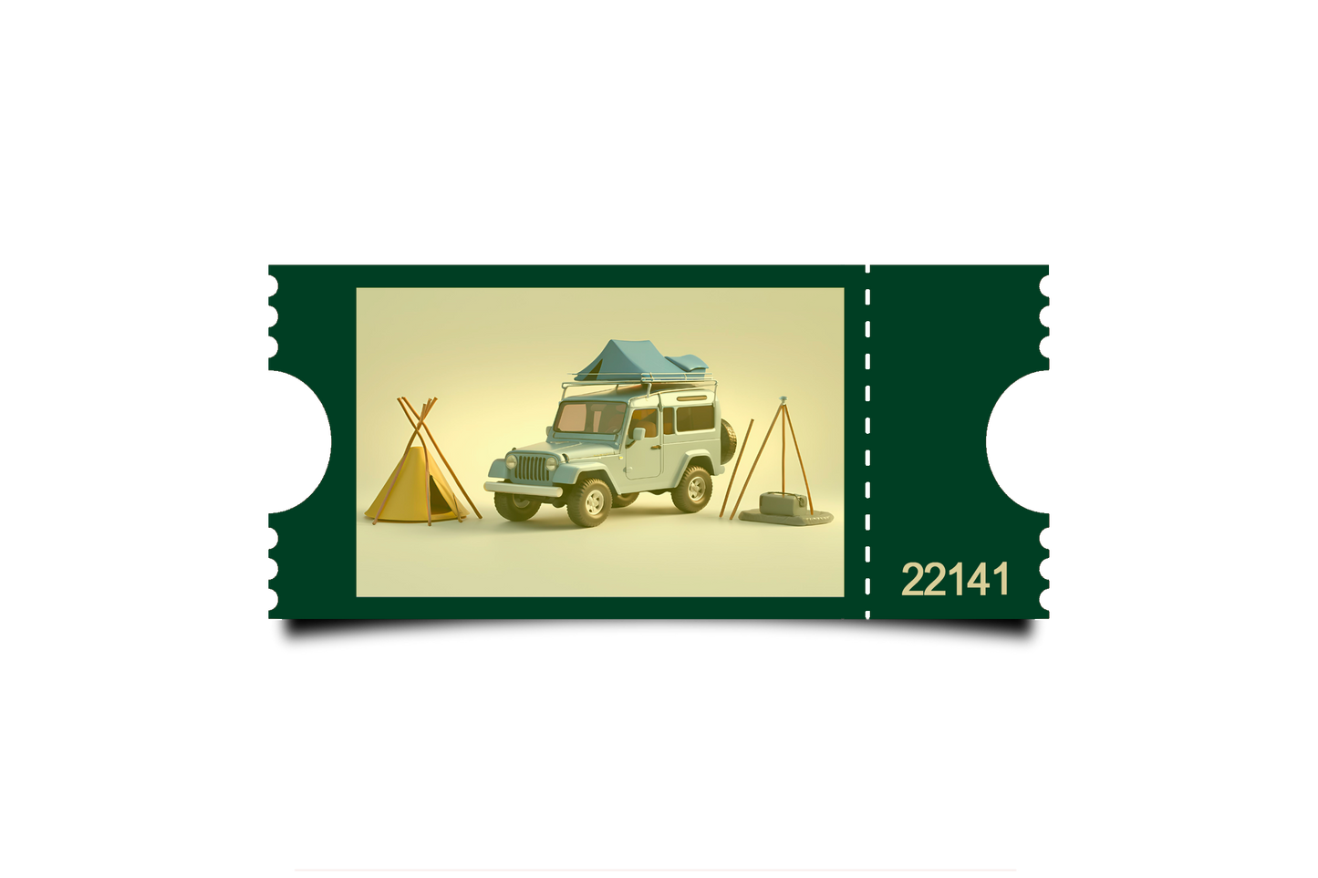 Boleto Ilustracion N 22141