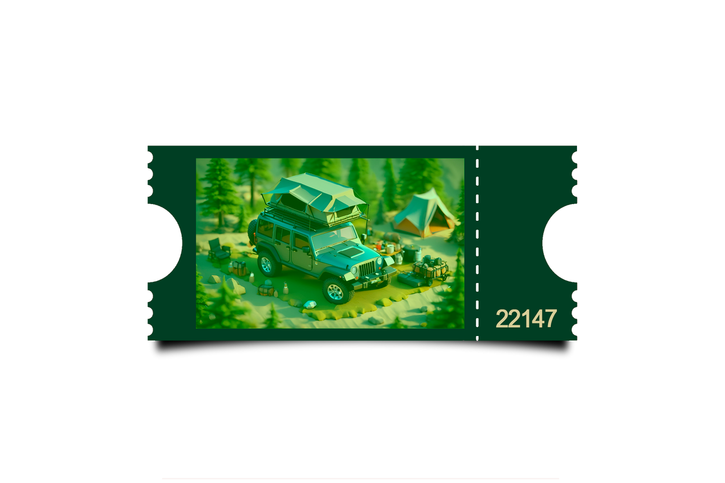 Boleto Ilustracion N 22147