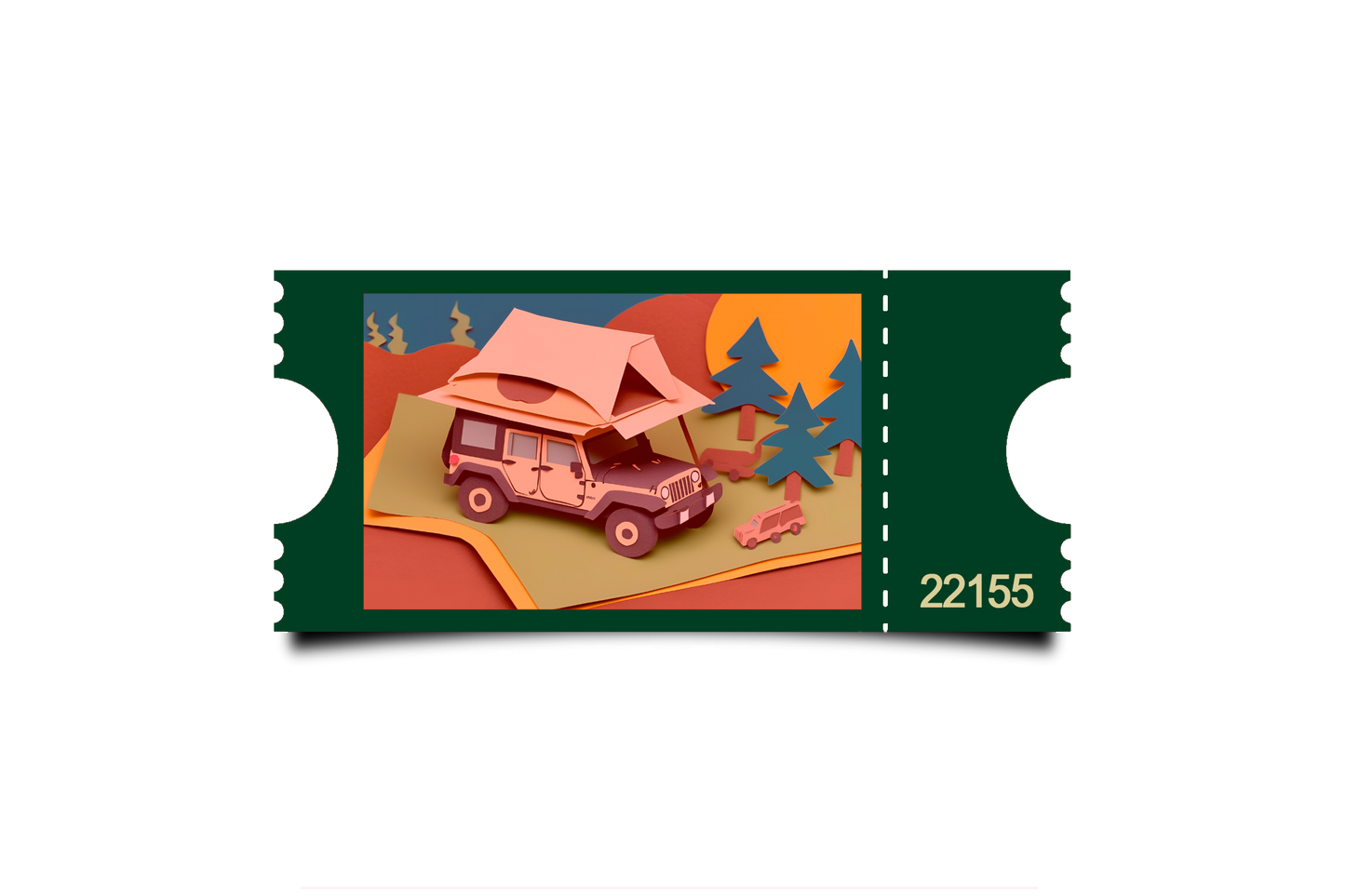 Boleto Ilustracion N 22155