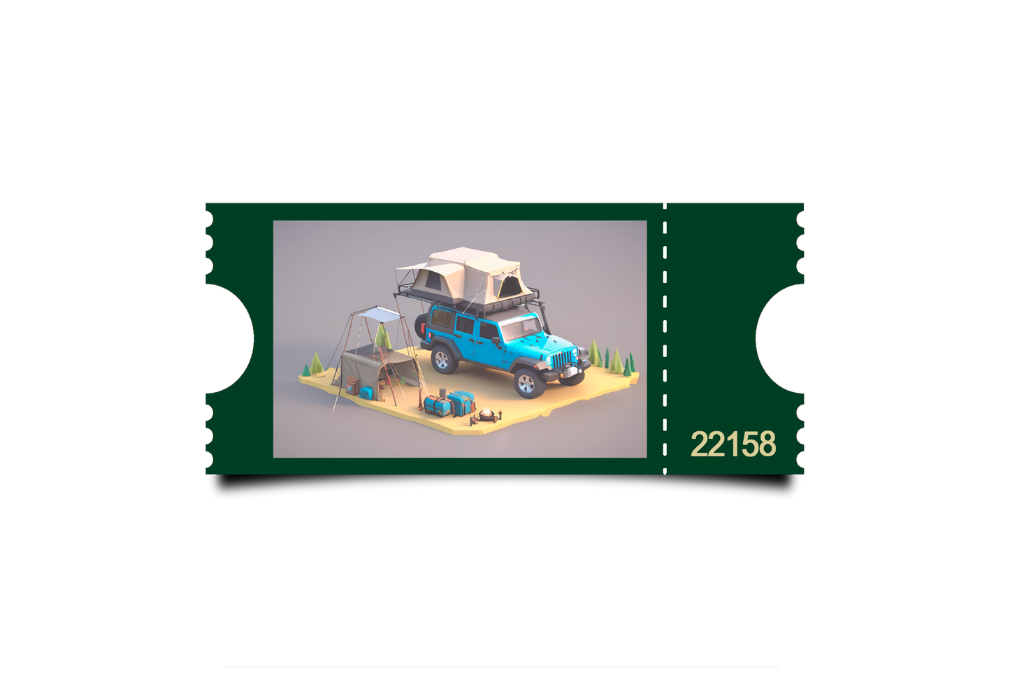 Boleto Ilustracion N 22158