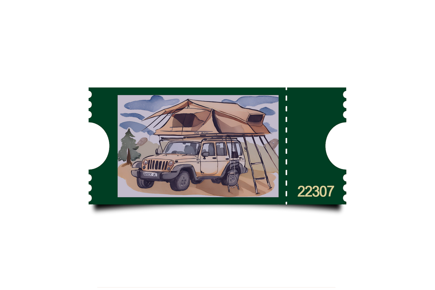 Boleto Ilustracion N 22307