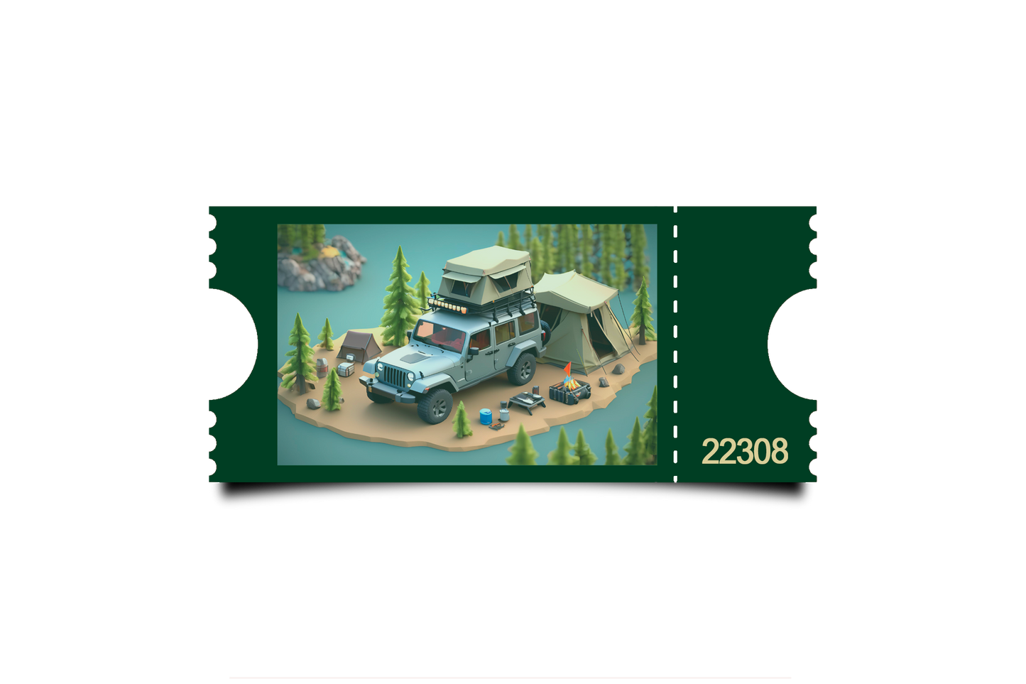 Boleto Ilustracion N 22308
