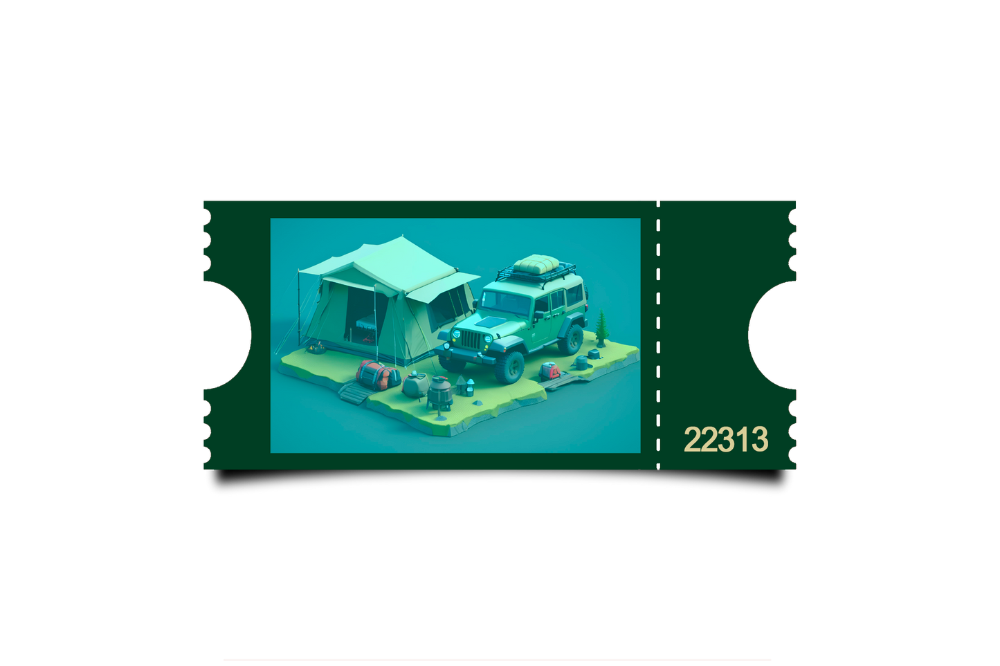 Boleto Ilustracion N 22313