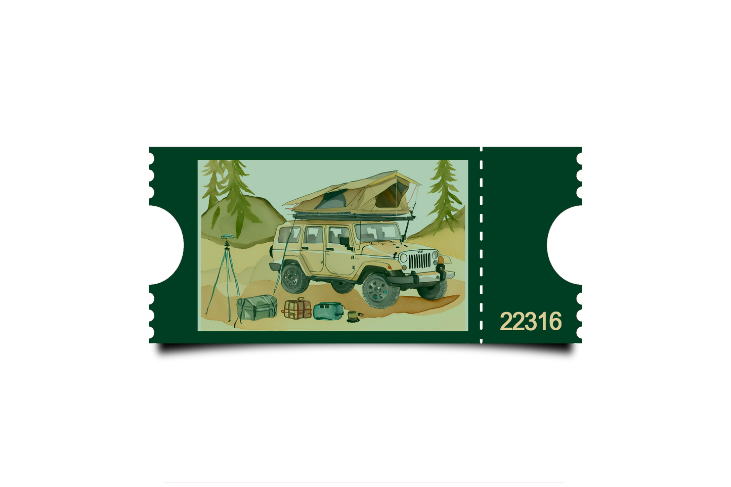 Boleto Ilustracion N 22316