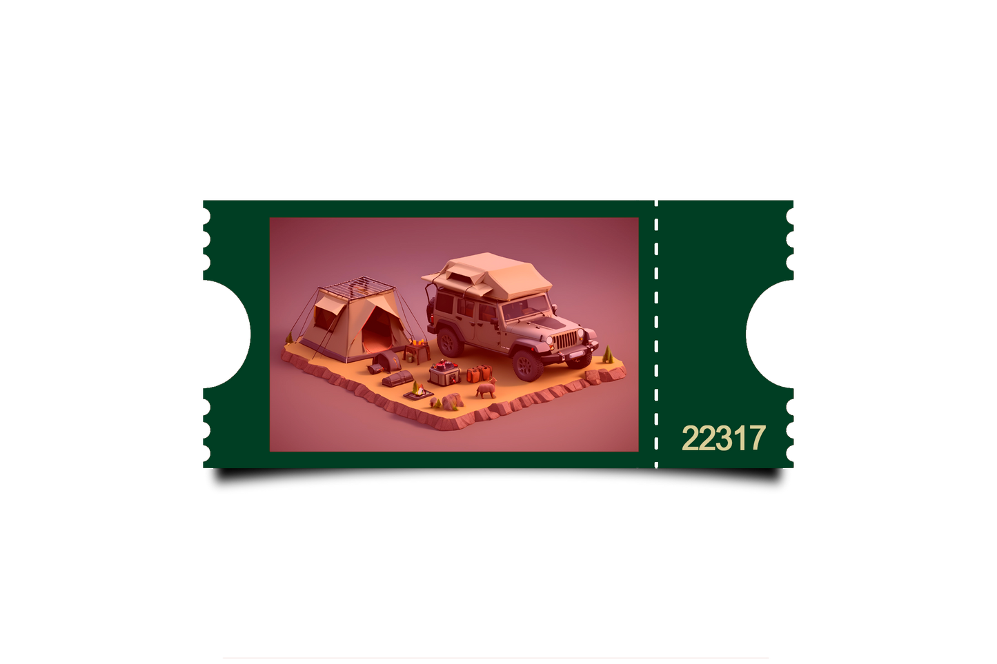 Boleto Ilustracion N 22317