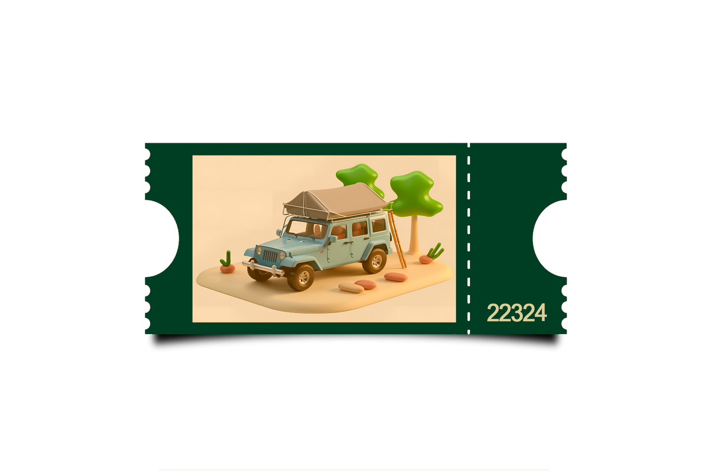 Boleto Ilustracion N 22324
