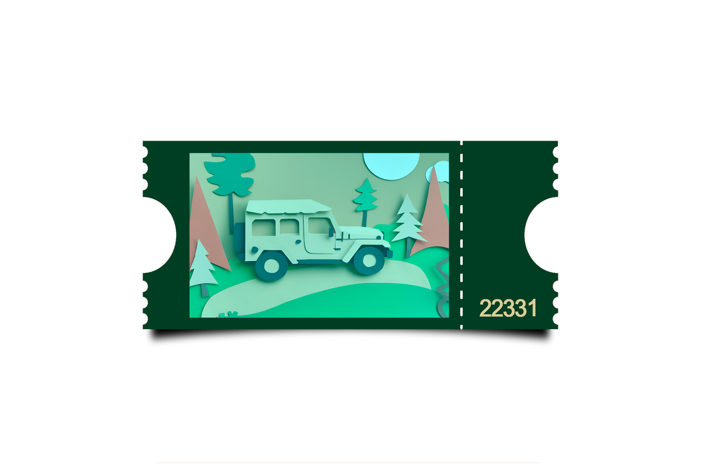 Boleto Ilustracion N 22331