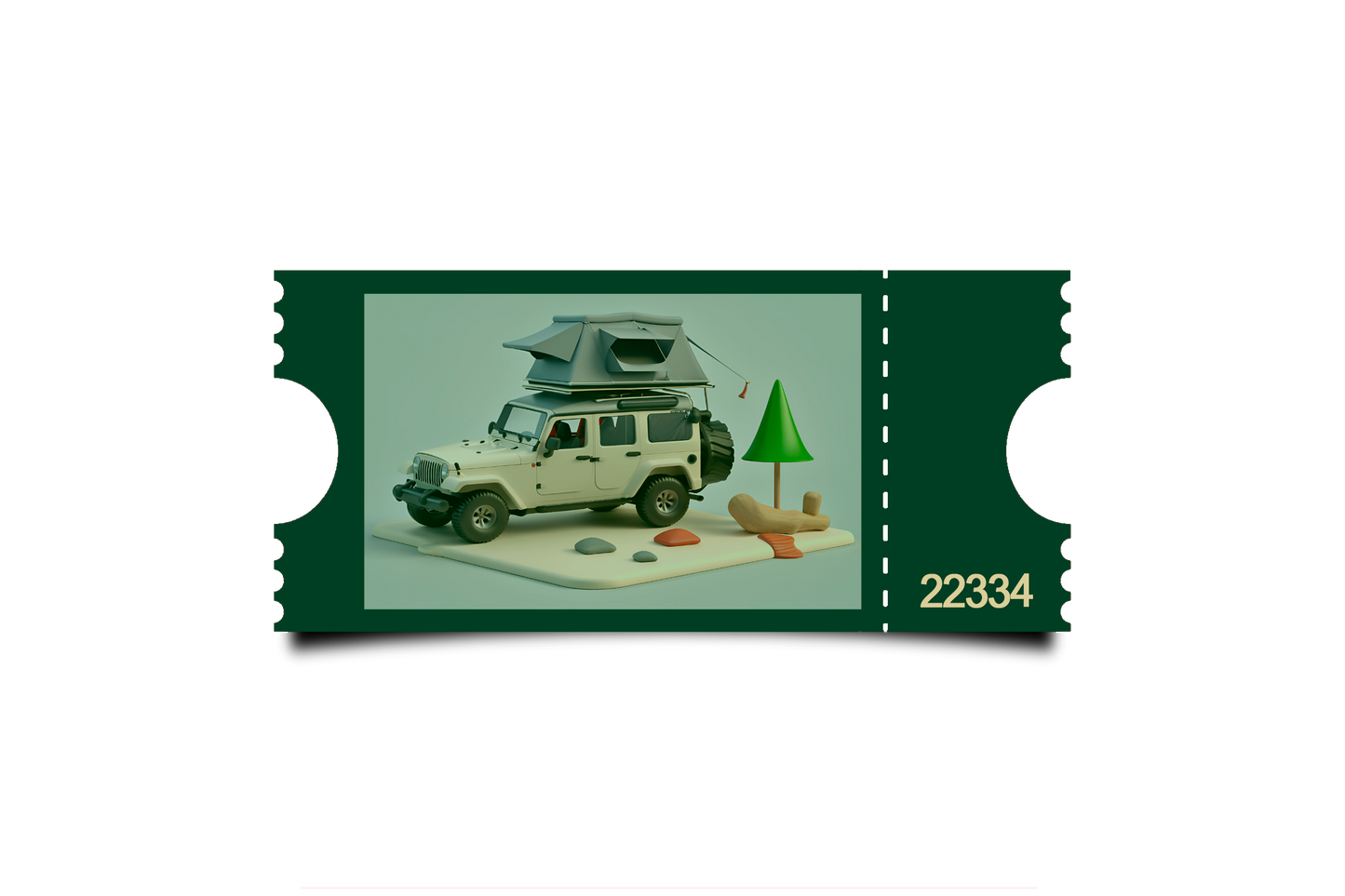 Boleto Ilustracion N 22334
