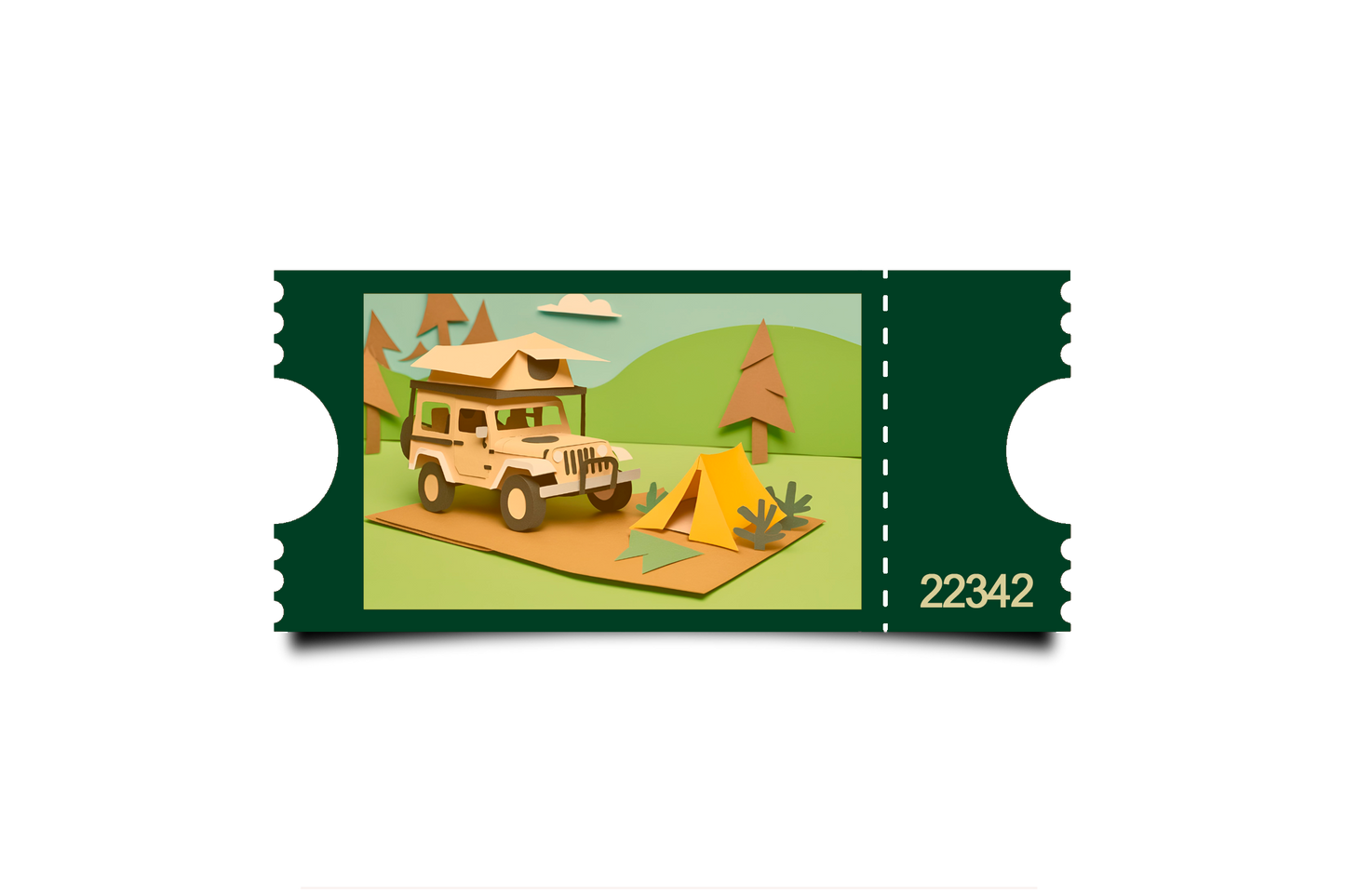 Boleto Ilustracion N 22342