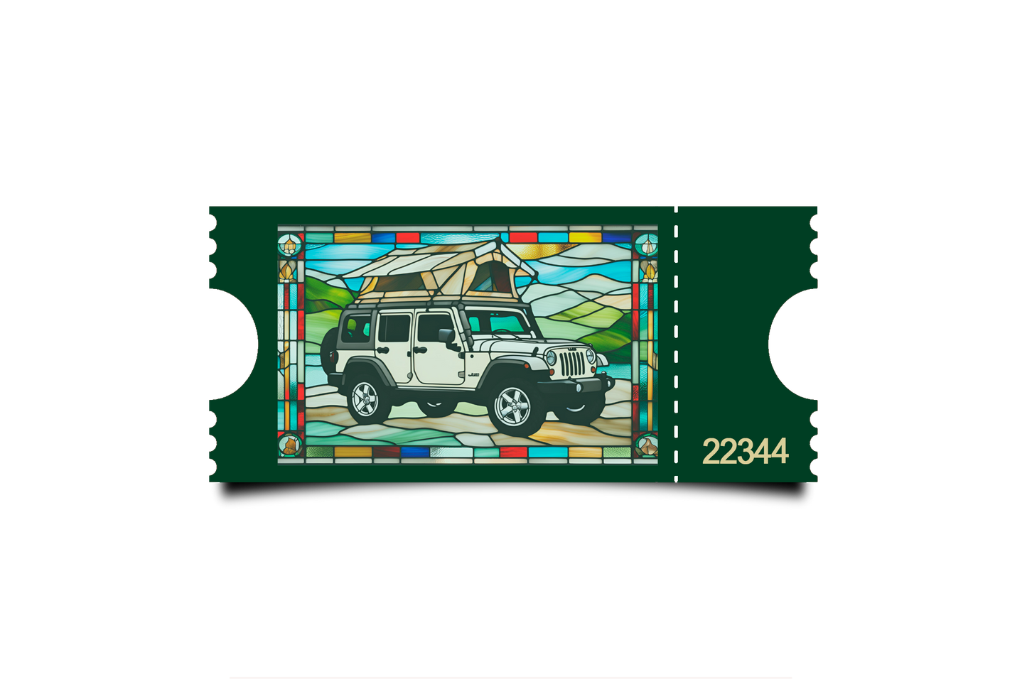Boleto Ilustracion N 22344