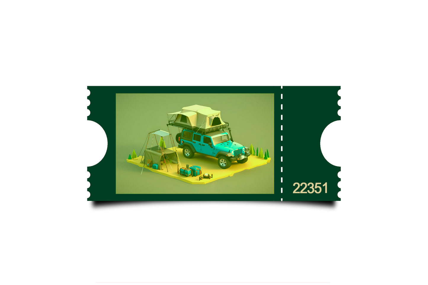 Boleto Ilustracion N 22351