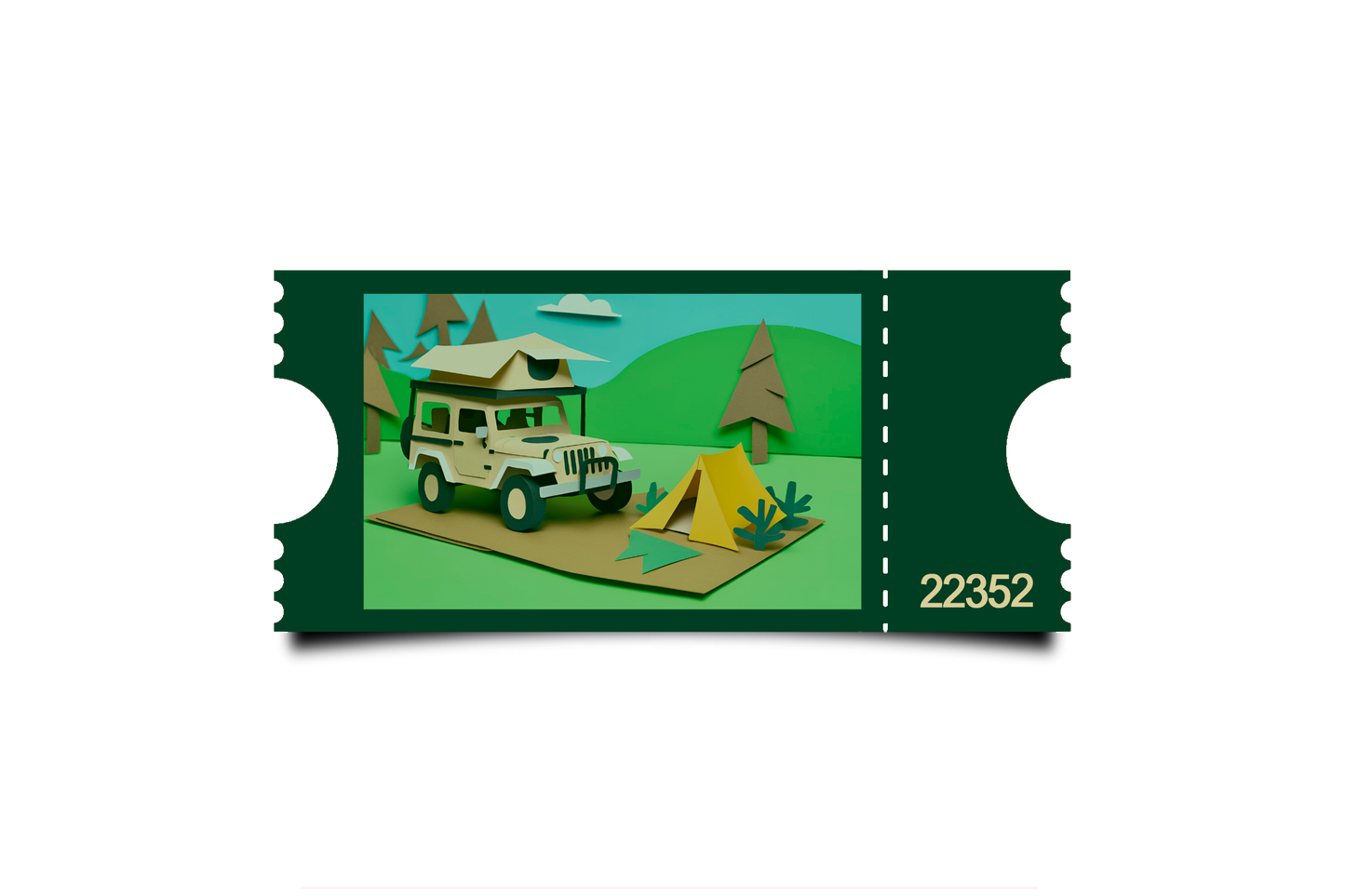 Boleto Ilustracion N 22352