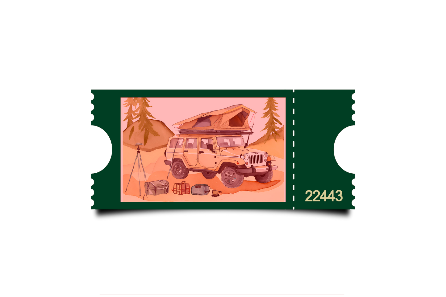 Boleto Ilustracion N 22443
