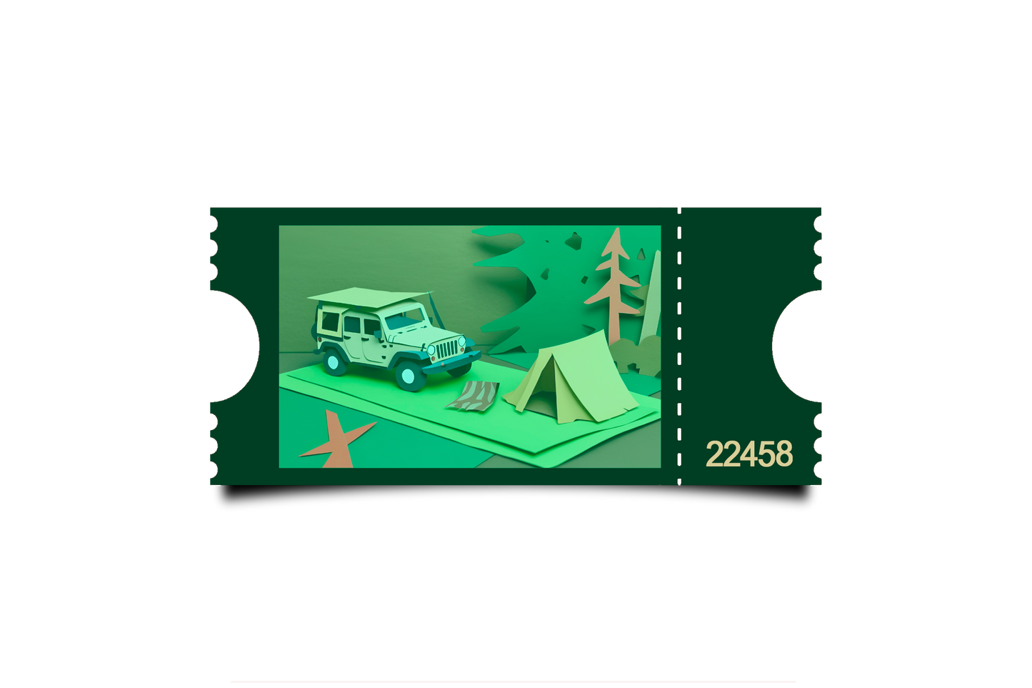 Boleto Ilustracion N 22458