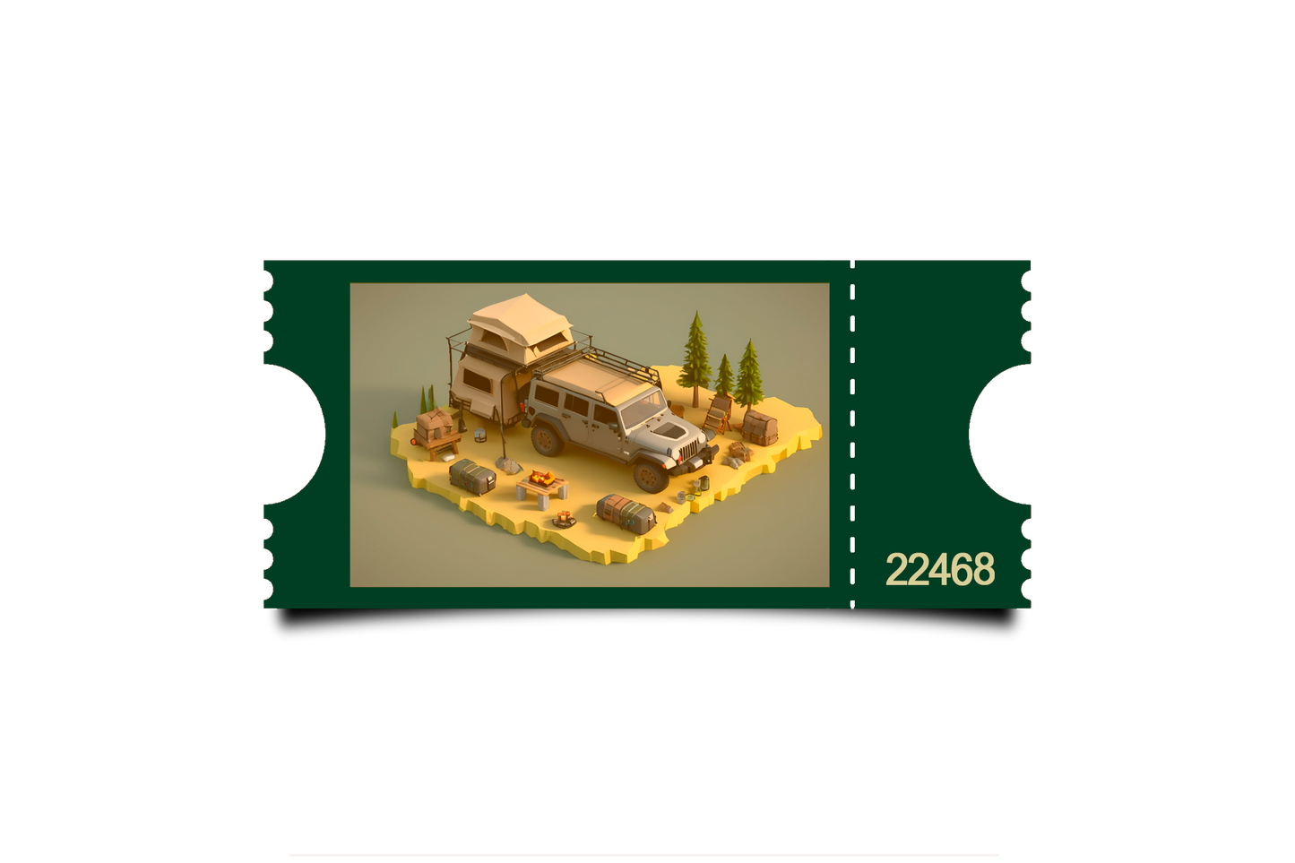 Boleto Ilustracion N 22468