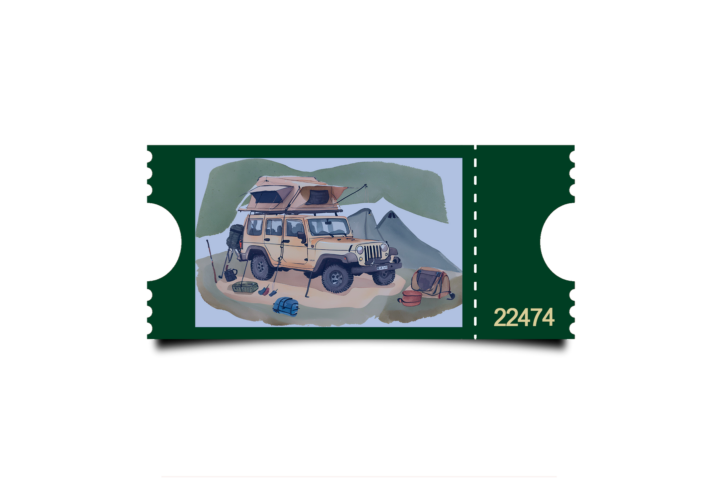 Boleto Ilustracion N 22474