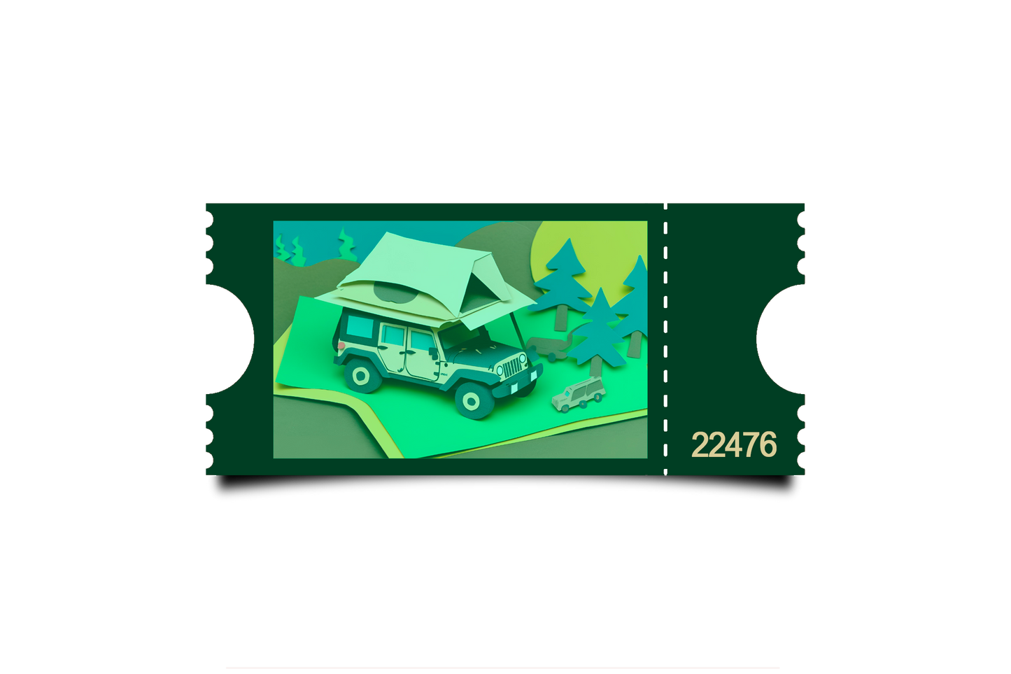 Boleto Ilustracion N 22476