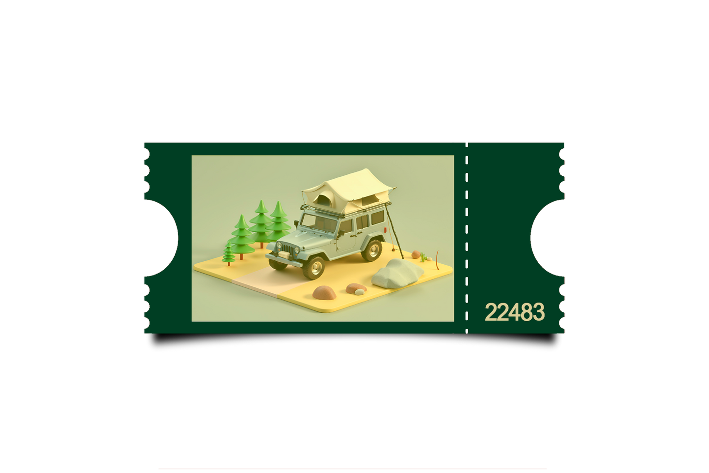 Boleto Ilustracion N 22483