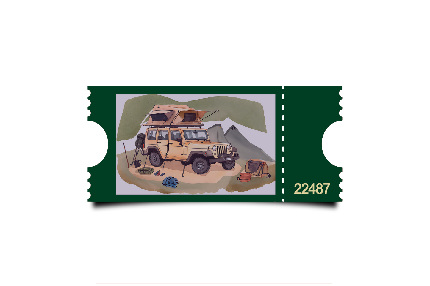 Boleto Ilustracion N 22487