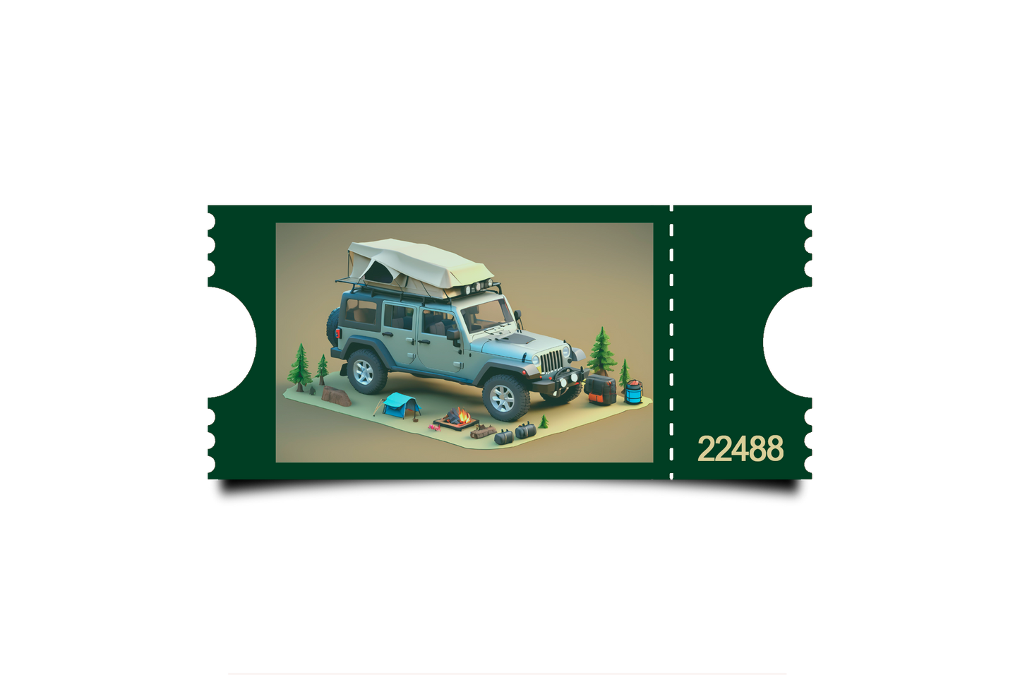 Boleto Ilustracion N 22488