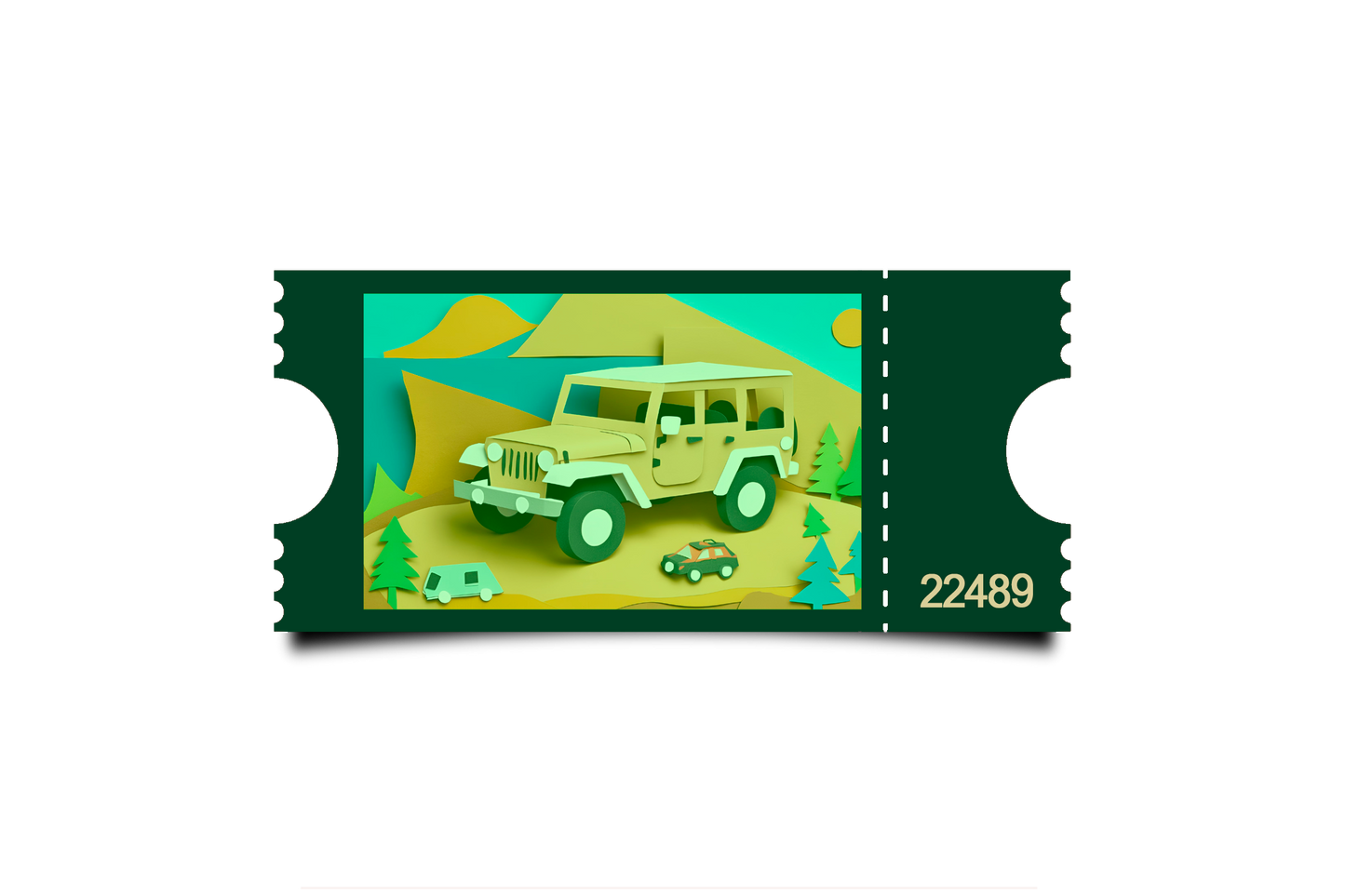 Boleto Ilustracion N 22489