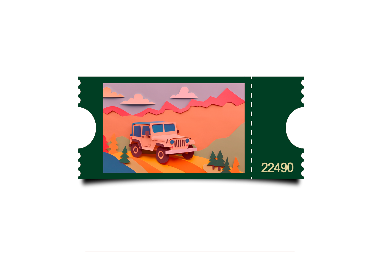 Boleto Ilustracion N 22490
