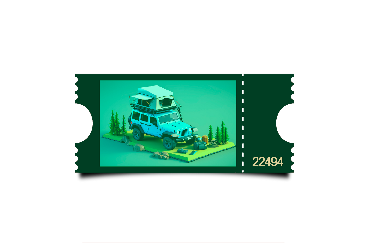 Boleto Ilustracion N 22494