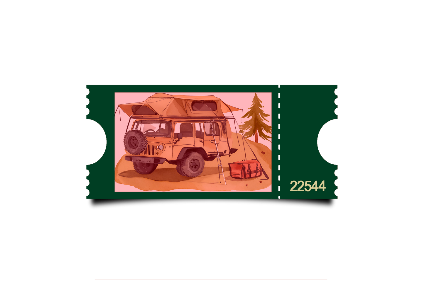 Boleto Ilustracion N 22544