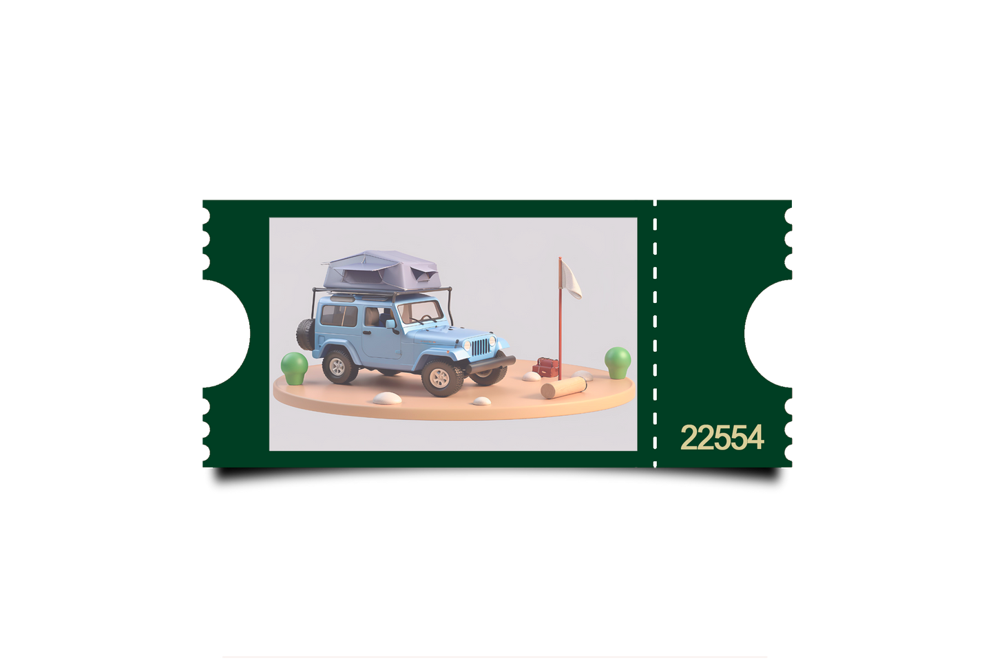 Boleto Ilustracion N 22554