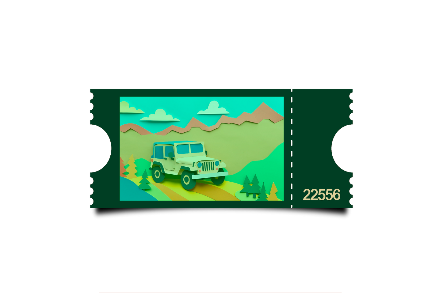 Boleto Ilustracion N 22556
