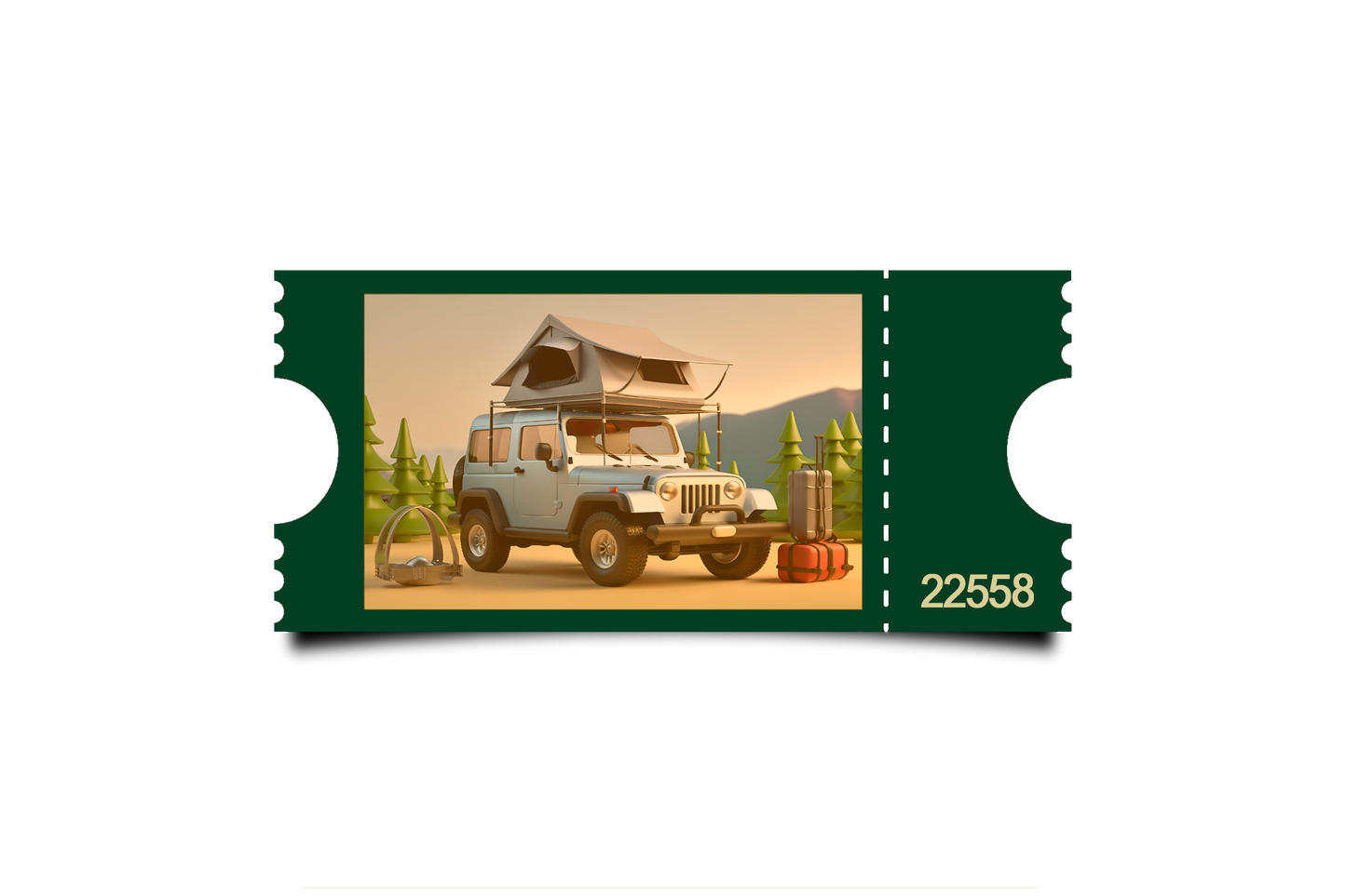 Boleto Ilustracion N 22558