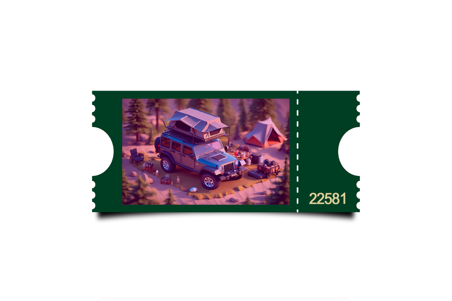 Boleto Ilustracion N 22581